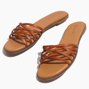 Madewell Tracie Crisscross Slide Sandal